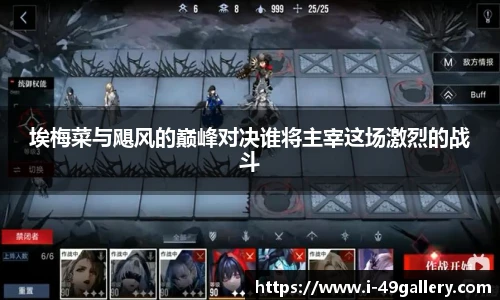 埃梅菜与飓风的巅峰对决谁将主宰这场激烈的战斗